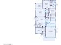 Detailed floor plan showcasing the layout of this home with bedrooms, gathering room and kitchen at 2600 N Coronado Dr, Florence, AZ 85132