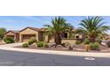 Attractive home boasting desert landscaping, mature trees, and a meticulously maintained front yard at 27380 N 128Th Ln, Peoria, AZ 85383