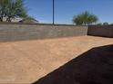 Large backyard space at 22895 N 183Rd Dr, Surprise, AZ 85387