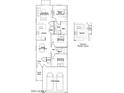 Detailed floor plan showcasing the layout of the home, including bedrooms, kitchen, and living spaces at 25109 N 174Th Ln, Surprise, AZ 85387