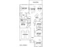 Detailed floor plan showcasing the layout of the home, including bedrooms, bathrooms, and living spaces at 16714 W Audrey Ln, Surprise, AZ 85387