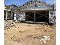 Construction view of new home showcasing framing and initial stages at 1944 E Bucking Bronco Dr, San Tan Valley, AZ 85140