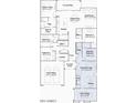 Detailed floorplan showcasing bedrooms, bathrooms, kitchen, and living spaces at 3758 E Gold Mountain Ave, San Tan Valley, AZ 85143