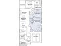 Open-concept floorplan with Next Gen Suite, kitchen, great room, and owner's suite at 9530 W Avalon Dr, Phoenix, AZ 85037