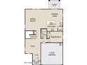 Home floor plan featuring kitchen, Gathering room, dining area, and two-car garage at 15515 W Deanne Dr, Waddell, AZ 85355