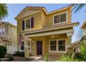 Attractive two-story home boasting a covered porch, perfect for enjoying outdoor living at 3085 E Camellia Dr, Gilbert, AZ 85296
