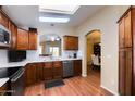 Modern kitchen with sleek countertops, stainless steel appliances, and a seamless connection to the dining room at 8500 E Southern Ave # 510, Mesa, AZ 85209
