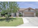 Inviting single-story home featuring a well-maintained lawn and mature trees at 1210 W Betty Elyse Ln, Phoenix, AZ 85023