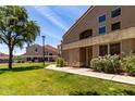 Well-manicured front yard with a charming entrance in a vibrant community at 500 N Roosevelt Ave # 26, Chandler, AZ 85226