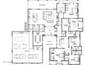 Detailed floor plan showcasing the layout, including the kitchen, great room, bedrooms, and outdoor living spaces at 3545 N Vista Way # 404, Buckeye, AZ 85396