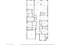 Detailed floorplan showcasing the layout of the home's many rooms and features at 18135 W Hope Dr, Goodyear, AZ 85338