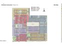 Community site map showcasing the layout of various home models, parks and community amenities at 10201 W Weldon Ave, Avondale, AZ 85392