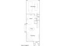 Detailed first floor floorplan featuring an open-concept layout with a kitchen, dining, and great room at 24645 N 164Th Dr, Surprise, AZ 85387