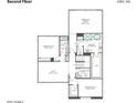 Second floor layout with primary suite, three bedrooms, two baths, laundry room, and loft at 1492 E Prescott St, Gilbert, AZ 85298