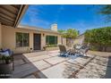 Inviting backyard patio with outdoor seating, perfect for relaxation and entertaining at 15038 N 22Nd St, Phoenix, AZ 85022