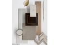 Sample board showcases the home's interior design materials and color palette at 17643 W Mariposa Dr, Goodyear, AZ 85395