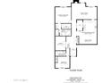 Detailed floor plan showcasing the layout of the home with measurements and room names at 5231 E Tamblo Dr, Phoenix, AZ 85044