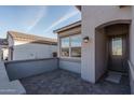 A lovely entryway showing a view to the home's entrance at 20961 W Pasadena Ave, Buckeye, AZ 85396