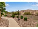 A walkway winds through well-maintained landscaping with desert plants and decorative gravel at 3236 E Chandler Blvd # 2028, Phoenix, AZ 85048