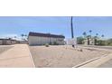 Welcoming sign for Broadway Estates 55+ community at 345 S 58Th St # 10, Mesa, AZ 85206