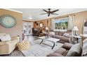 Inviting living room featuring a comfortable sofa, decorative accents, and neutral color palette at 5154 N 83Rd St, Scottsdale, AZ 85250