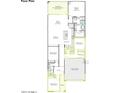 Detailed floor plan showcases spacious layout with great room, modern kitchen, and primary suite at 5909 S Red Rock St, Gilbert, AZ 85298