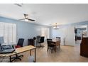 Versatile office space with abundant natural light and ample room for both work and relaxation at 2185 E Gillcrest Rd, Gilbert, AZ 85298
