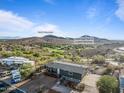 Beautiful aerial view showing the home's location near North and Lookout Mountains at 13020 N 18Th St, Phoenix, AZ 85022