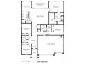 Spacious floor plan featuring 4 beds, 3 baths, a great room, and a 3-car garage at 2640 W Stanton Ave, Apache Junction, AZ 85120