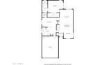 Detailed floor plan showcasing the layout of the living room, kitchen, bedrooms, and bathrooms at 11290 E Poinsettia Dr, Scottsdale, AZ 85259
