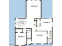 Second floorplan with bedrooms and bathrooms at 2014 W Rowel Rd, Phoenix, AZ 85085