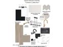 A curated design collection featuring black and white shaker cabinets, matte black hardware, and modern fixtures at 953 W Ridge Rd, Apache Junction, AZ 85120