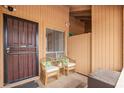 Cozy front porch with seating, secure entrance, and a view to the outside, creating a welcoming entrance at 20250 N 6Th Dr # 3, Phoenix, AZ 85027