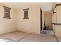 Enclosed patio space with dual windows and views at 2096 S Moccasin Trl, Gilbert, AZ 85295
