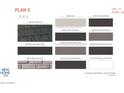 Color and material selections for modern home design with a variety of finish choices at 26416 N 24Th Gln, Phoenix, AZ 85085
