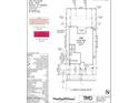 Detailed site plan showing lot layout, building setbacks, and surrounding streets at 20747 E Arroyo Verde Dr, Queen Creek, AZ 85142