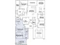 Detailed floor plan showcasing the layout with the 