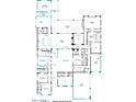Detailed floor plan showcasing the layout of this spacious home at 6145 E Gold Dust Ave, Paradise Valley, AZ 85253