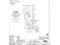 Detailed site plan outlining property layout, dimensions, and landscape features at 10865 E Texas Ave, Mesa, AZ 85212