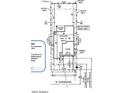 Plot plan showing outline of the property, outdoor living area, and garage at 32499 N 122Nd Ave, Peoria, AZ 85383