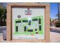 Community map shows the layout of the property, along with parking and amenities at 3434 E Baseline Rd # 216, Phoenix, AZ 85042