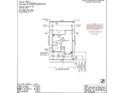 Detailed lot plan highlighting the home's position on the property with dimensions and surrounding features at 39640 N Kaden Ln, San Tan Valley, AZ 85140