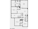 Upstairs floor plan featuring primary suite, bedrooms, baths, and a loft at 32487 N 122Nd Ave, Peoria, AZ 85383