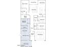 Detailed floor plan illustrating the layout of the home at 4642 E Topaz Dr, San Tan Valley, AZ 85143