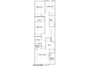 Upstairs floorplan showcases bedrooms, bathrooms, laundry room, and walk-in closets at 3339 S Lily Ave, Mesa, AZ 85212