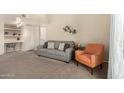 Welcoming living area with comfortable furniture, study nook, and neutral colors at 461 W Holmes Ave # 360, Mesa, AZ 85210