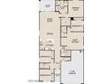 Well-designed floor plan featuring an open-concept living area, primary suite, and guest retreat at 5515 W Piedmont Rd, Laveen, AZ 85339