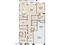 Detailed floor plan showcasing the layout of the home with a large great room and primary suite at 5610 W Hopi Trl, Laveen, AZ 85339