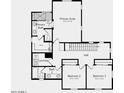 Upstairs floor plan featuring the primary suite, full bath, and two additional bedrooms at 14669 W Sand Hills Rd, Surprise, AZ 85387