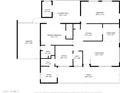 Detailed floor plan showcasing layout of the home, including dimensions of each room and outdoor spaces at 120 N Val Vista Dr # 272, Mesa, AZ 85213